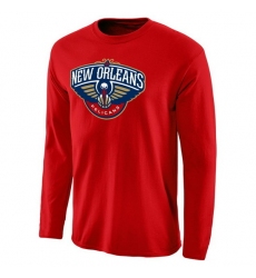 New Orleans Pelicans Men Long T Shirt 008