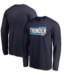 Oklahoma City Thunder Men Long T Shirt 001