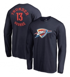 Oklahoma City Thunder Men Long T Shirt 002