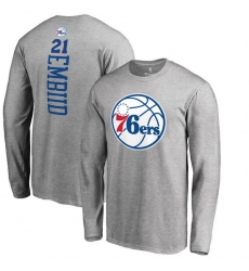 Philadelphia 76ers Men Long T Shirt 004