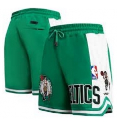 NBA Shorts Boston Celtics Green White
