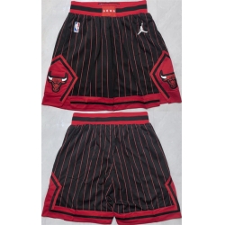 Men Chicago Bulls Black 2026 Shorts 005 