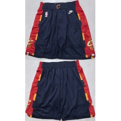 Men Cleveland Cavaliers Navy Shorts
