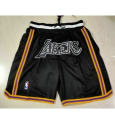 Los Angeles Lakers Basketball Shorts 007