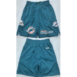 Men Maimi Dolphins Aqua Shorts  