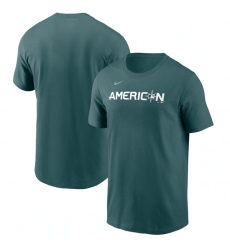 Men All Star 2023 Teal Wordmark T Shirt