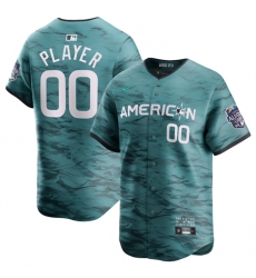 Men New York Yankees Active Player Custom Teal 2023 All Star Cool Base Stitched Baseball Jersey
