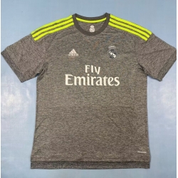 Real Madrid Gray Soccer Jersey