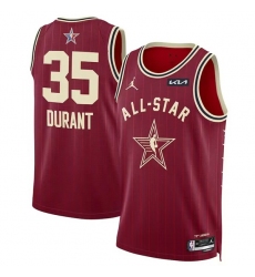 2024 All Star Custom Crimson Game Swingman Stitched Basketball Jersey