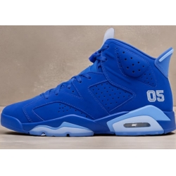 Men Air Jordan 5 Blue Basketball Shoes 25D65
