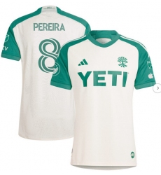 Mens Austin FC Daniel Pereira adidas Tan 2024 The Armadillo Kit Replica Player Jersey