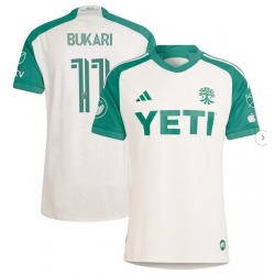 Mens Austin FC adidas Tan 2024 The Armadillo Kit Authentic Player Jersey