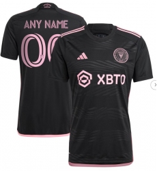 Men's Inter Miami CF adidas Black 2023 La Noche Replica Custom Jersey