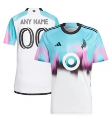 Men Minnesota United FC Custom 2023 24 Away Replica White