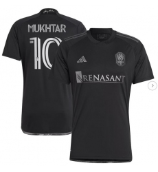 Mens Nashville SC Hany Mukhtar adidas Black 2023 Man In Black Kit Replica Player Jersey