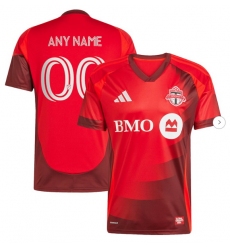 Men's Toronto FC adidas Red 2025 Club Kit Replica Custom Jersey
