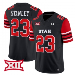 Men Women Youth Utah Utes 23 Dijon Stanley Black 2024 Vapor Limited Jersey All Stitched