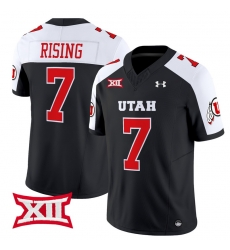 Men Women Youth Utah Utes 7 Cameron Rising Black Alternate 2024 Vapor Limited Jersey All Stitched Men Women Youth Utah Utes 7 Cameron Rising Black Alternate 2024 Vapor Limited Jersey All Stitched