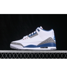 AIR JORDAN 3 RETRO SKATE SHOES TRUE BLUE WHITE GREY IF4396 104 AIR JORDAN 3 RETRO SKATE SHOES TRUE BLUE WHITE GREY IF4396 104
