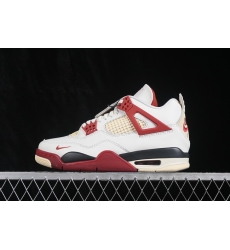 AIR JORDAN 4 RETRO OG SAIL CINNABAR ANTHRACITE MUSLIN Q8055 100 AIR JORDAN 4 RETRO OG SAIL CINNABAR ANTHRACITE MUSLIN Q8055 100