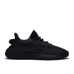 Men Yeezy Boost 350 V 2 Black Reflective