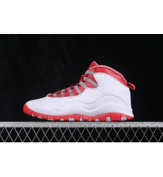 AIR JORDAN 10 RETRO RED WHITE 310805 161 Men Shoes AIR JORDAN 10 RETRO RED WHITE 310805 161 Men Shoes
