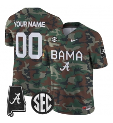 Men Women Youth Alabama Crimson Tide Vapor Elite Custom Jersey All Stitched White