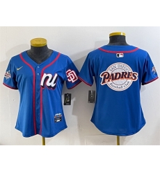 Youth National League San Diego Padres Team Big Logo Blue 2025 All Star Edition Limited Stitched Baseball Jersey Youth National League San Diego Padres Team Big Logo Blue 2025 All Star Edition Limited Stitched Baseball Jersey