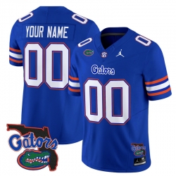Men Women Youth Florida Gators 2024 Florida Patch Vapor Limited Custom Jersey All Stitched Royal