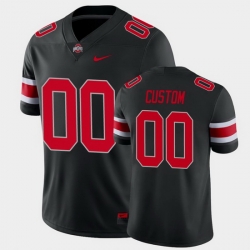 Men Women Youth Toddler Ohio State Buckeyes Custom College Football Black Alternate Game Jersey