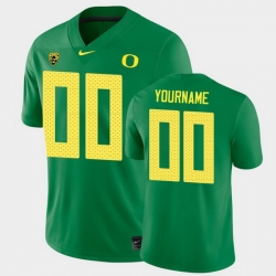 Men Women Youth Toddler Oregon Ducks Custom College Football Green Game Jersey