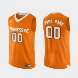 Men Women Youth Toddler Tennessee Volunteers Custom Orange Authentic Performace College Basketball Jersey