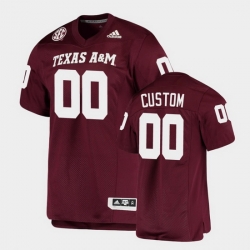 Men Women Youth Toddler Texas A&M Aggies Custom Alumni Football Game Maroon Jersey