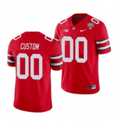 Ohio State Buckeyes Custom Scarlet 2021 Sugar Bowl College Football Jersey Ohio State Buckeyes Custom Scarlet 2021 Sugar Bowl College Football Jersey