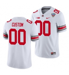 Ohio State Buckeyes Custom White 2021 Sugar Bowl College Football Jersey Ohio State Buckeyes Custom White 2021 Sugar Bowl College Football Jersey