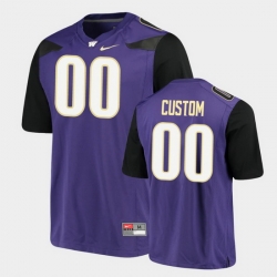 Men Women Youth Toddler Washington Huskies Custom Alumni Football Game Purple Jersey