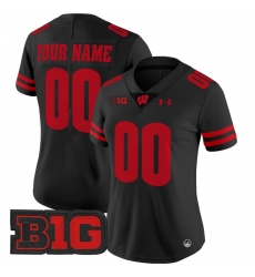 Men Women Youth Wisconsin Badgers 2024 Vapor Limited Custom Jersey All Stitched Black 008 Men Women Youth Wisconsin Badgers 2024 Vapor Limited Custom Jersey All Stitched Black 008
