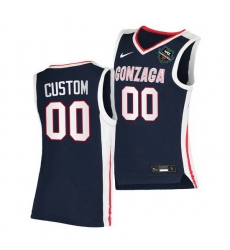 Gonzaga Bulldogs Custom 2021 Wcc Mens Basketball Conference Tournament Champions Elite Navy Jersey Gonzaga Bulldogs Custom 2021 Wcc Mens Basketball Conference Tournament Champions Elite Navy Jersey