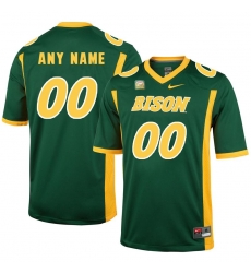 North Dakota State Customized Jersey Green North Dakota State Customized Jersey Green
