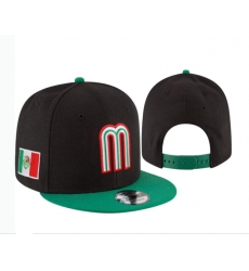 Mexico Baseball Snapback Cap 013