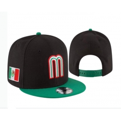 Mexico Baseball Snapback Cap 013