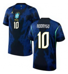 Women 10Rodrygo Brazil National Team Raphinha 2026 Home Jersey 2