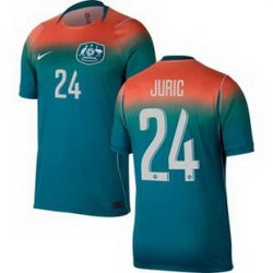 Youth 24 Australia Deni Juric Replica Jersey World Cup  2