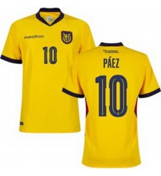 Youth 10 Ecuador Kendry Paez Away Replica Jersey 1 Youth 10 Ecuador Kendry Paez Away Replica Jersey 1