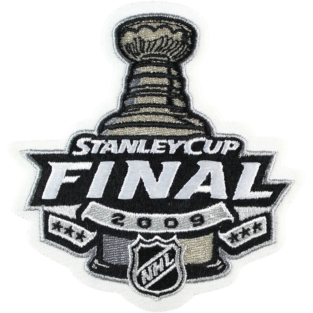 2009 NHL Final Stanley Cup Patch Biaog