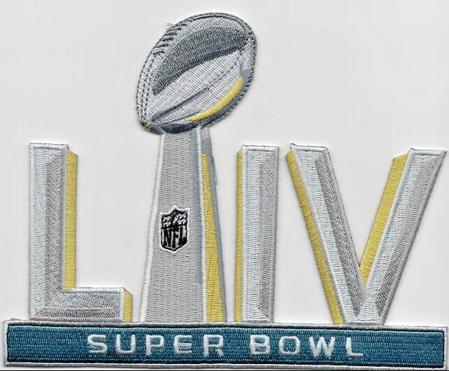 Super Bowl LIV  Patch Biaog