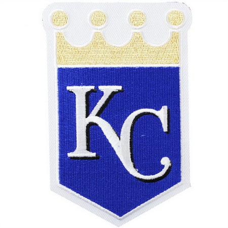 Men Kansas City Royals Alternate Sleeve Patch (Gold Crown) Biaog